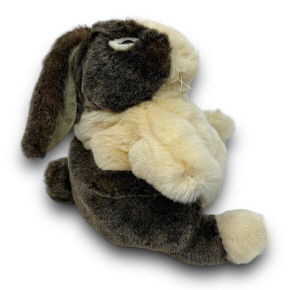 Folkmanis Baby Dutch Rabbit Plush Hand Puppet Soft Cuddly Interactive Play - Picture 3 of 7